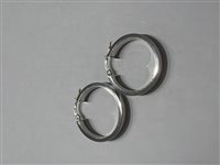 Orecchini Domar Donna Cerchi argento 925 lisci in Argento ORAR-472-280